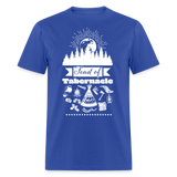 Feast Of Tabernacles (white) - royal blue