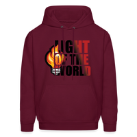 Light of the world - burgundy