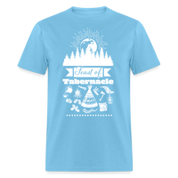 Feast Of Tabernacles (white) - aquatic blue