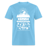 Feast Of Tabernacles (white) - aquatic blue