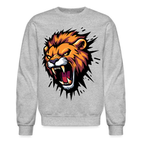 Lions Roar - heather gray