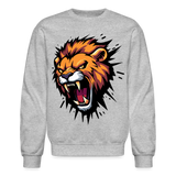 Lions Roar - heather gray