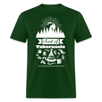 Feast Of Tabernacles (white) - forest green