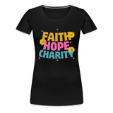 Faith Hope Charity - black