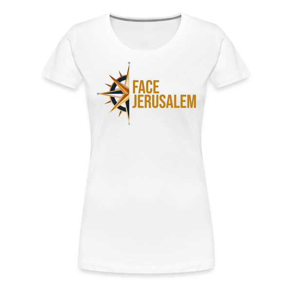 Face Jerusalem - white