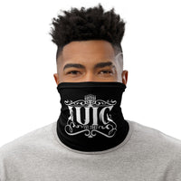 Black IUIC Neck Gaiter (single logo)