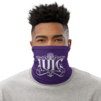 Purple IUIC Neck Gaiter (single logo)