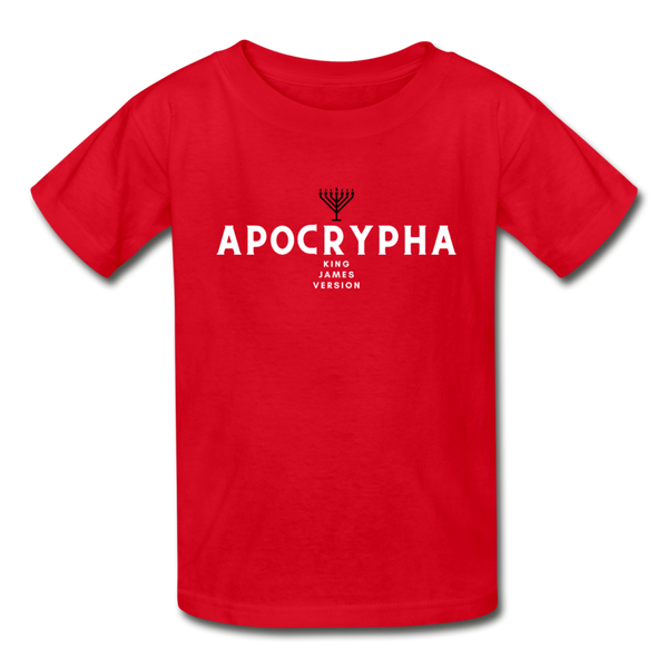 Apocrypha Youth T-Shirt - red