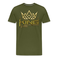 King Me - olive green