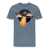 Men's Premium T-Shirt - steel blue