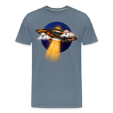 Men's Premium T-Shirt - steel blue