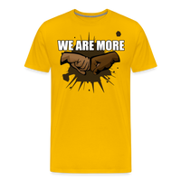 We Are More - sun yellow